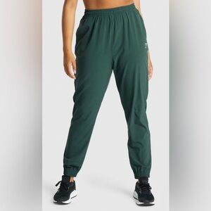Gymshark Dark Green Track Joggers